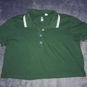 Me to We Collar Crop Top